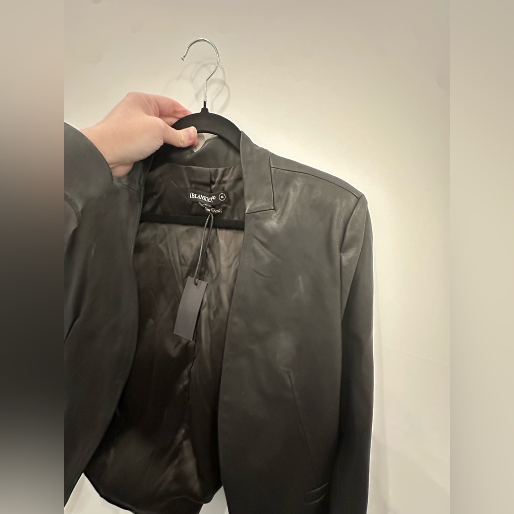 NWT BlankNYC Women’s Vegan Leather Jacket, Medium - Picture 3 of 7